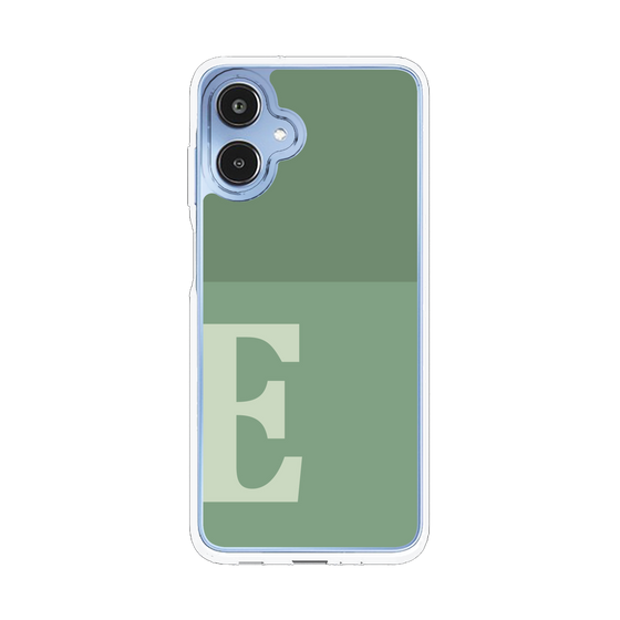 スリムプロテクションケース［ オリジナル - initial two tone - E green ］
