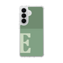 スリムプロテクションケース［ オリジナル - initial two tone - E green ］