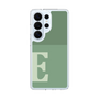スリムプロテクションケース［ オリジナル - initial two tone - E green ］