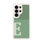 スリムプロテクションケース［ オリジナル - initial two tone - E green ］