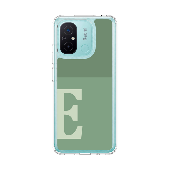 スリムプロテクションケース［ オリジナル - initial two tone - E green ］