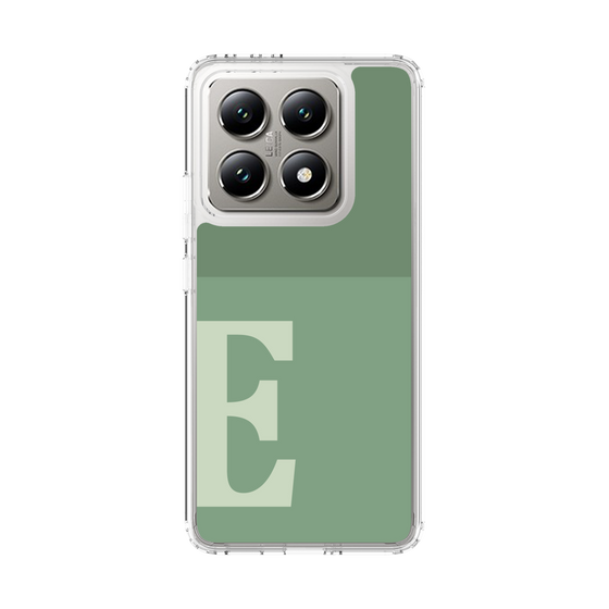 スリムプロテクションケース［ オリジナル - initial two tone - E green ］