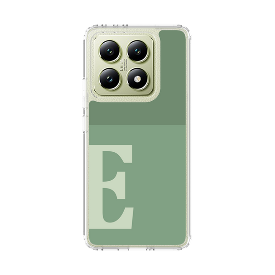 スリムプロテクションケース［ オリジナル - initial two tone - E green ］