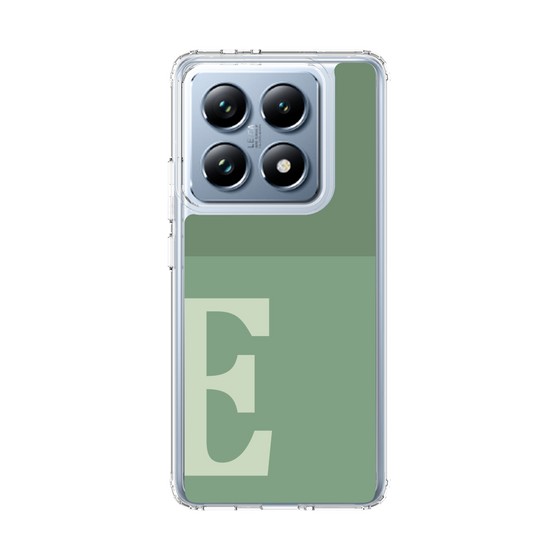 スリムプロテクションケース［ オリジナル - initial two tone - E green ］