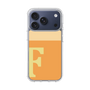 スリムプロテクションケース［ オリジナル - initial two tone - F orange ］