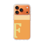 スリムプロテクションケース［ オリジナル - initial two tone - F orange ］