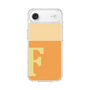 スリムプロテクションケース［ オリジナル - initial two tone - F orange ］