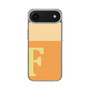 スリムプロテクションケース［ オリジナル - initial two tone - F orange ］