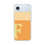 スリムプロテクションケース［ オリジナル - initial two tone - F orange ］