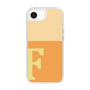 スリムプロテクションケース［ オリジナル - initial two tone - F orange ］