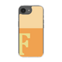 スリムプロテクションケース［ オリジナル - initial two tone - F orange ］