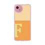 スリムプロテクションケース［ オリジナル - initial two tone - F orange ］