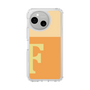 スリムプロテクションケース［ オリジナル - initial two tone - F orange ］