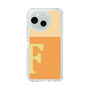 スリムプロテクションケース［ オリジナル - initial two tone - F orange ］