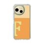 スリムプロテクションケース［ オリジナル - initial two tone - F orange ］