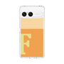 スリムプロテクションケース［ オリジナル - initial two tone - F orange ］