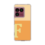 スリムプロテクションケース［ オリジナル - initial two tone - F orange ］