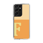 スリムプロテクションケース［ オリジナル - initial two tone - F orange ］