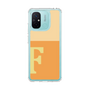 スリムプロテクションケース［ オリジナル - initial two tone - F orange ］