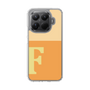 スリムプロテクションケース［ オリジナル - initial two tone - F orange ］