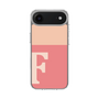 スリムプロテクションケース［ オリジナル - initial two tone - F pink ］
