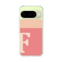 スリムプロテクションケース［ オリジナル - initial two tone - F pink ］