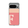 スリムプロテクションケース［ オリジナル - initial two tone - F pink ］