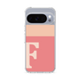 スリムプロテクションケース［ オリジナル - initial two tone - F pink ］