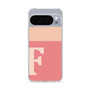 スリムプロテクションケース［ オリジナル - initial two tone - F pink ］