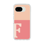 スリムプロテクションケース［ オリジナル - initial two tone - F pink ］