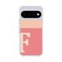 スリムプロテクションケース［ オリジナル - initial two tone - F pink ］