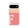 スリムプロテクションケース［ オリジナル - initial two tone - F pink ］