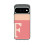 スリムプロテクションケース［ オリジナル - initial two tone - F pink ］