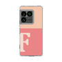スリムプロテクションケース［ オリジナル - initial two tone - F pink ］