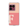 スリムプロテクションケース［ オリジナル - initial two tone - F pink ］