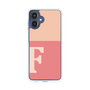 スリムプロテクションケース［ オリジナル - initial two tone - F pink ］