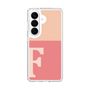 スリムプロテクションケース［ オリジナル - initial two tone - F pink ］