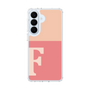 スリムプロテクションケース［ オリジナル - initial two tone - F pink ］