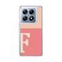 スリムプロテクションケース［ オリジナル - initial two tone - F pink ］