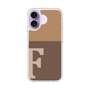 スリムプロテクションケース［ オリジナル - initial two tone - F brown ］