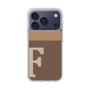 スリムプロテクションケース［ オリジナル - initial two tone - F brown ］