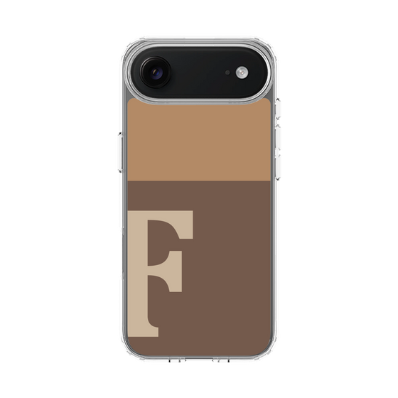 スリムプロテクションケース［ オリジナル - initial two tone - F brown ］
