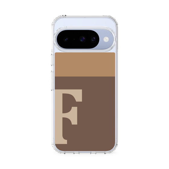 スリムプロテクションケース［ オリジナル - initial two tone - F brown ］