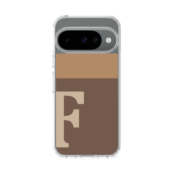 スリムプロテクションケース［ オリジナル - initial two tone - F brown ］