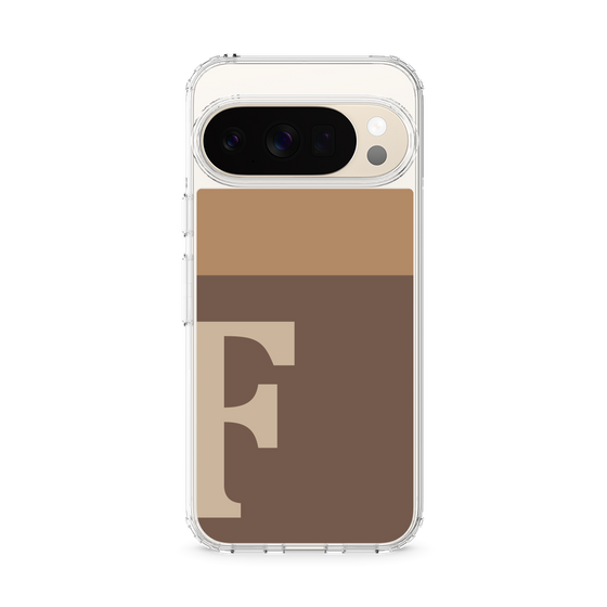 スリムプロテクションケース［ オリジナル - initial two tone - F brown ］