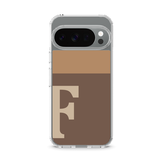 スリムプロテクションケース［ オリジナル - initial two tone - F brown ］