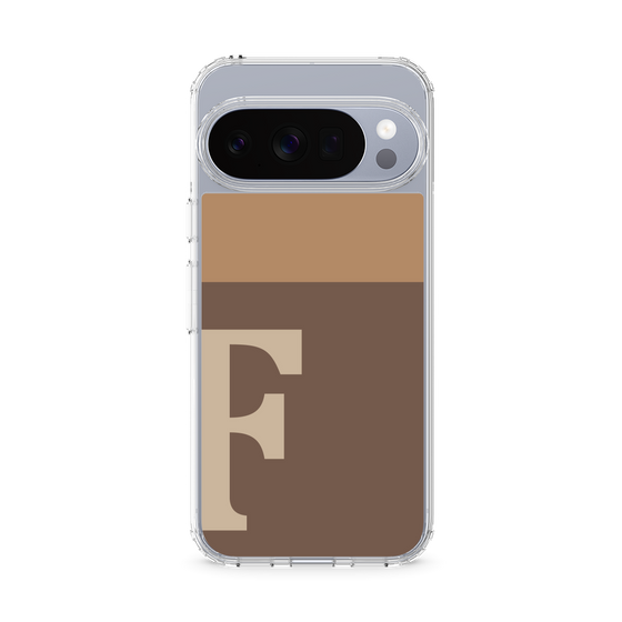スリムプロテクションケース［ オリジナル - initial two tone - F brown ］