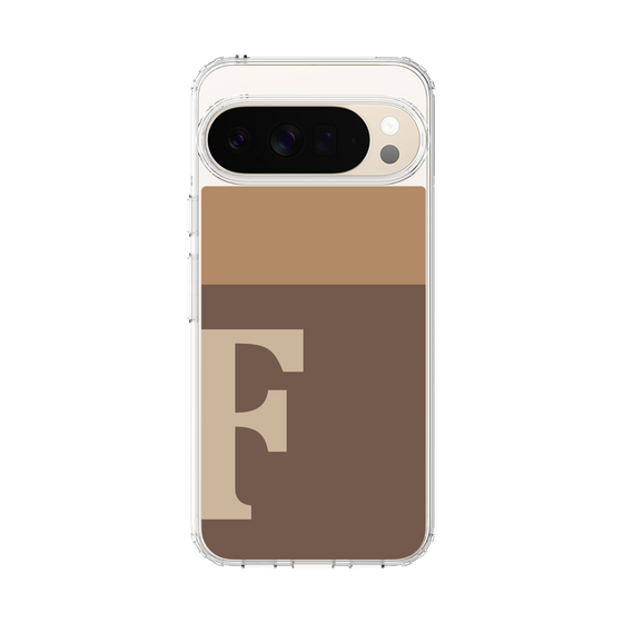スリムプロテクションケース［ オリジナル - initial two tone - F brown ］