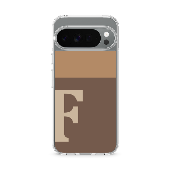スリムプロテクションケース［ オリジナル - initial two tone - F brown ］