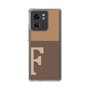 スリムプロテクションケース［ オリジナル - initial two tone - F brown ］